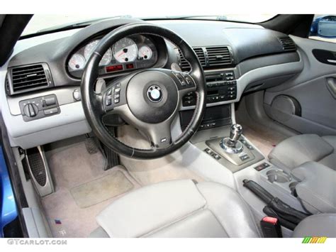 Grey Interior 2002 BMW M3 Coupe Photo #40849025 | GTCarLot.com