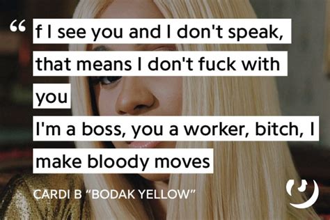 https://genius.com/Cardi-b-bodak-yellow-lyrics Messy Quotes, Babe Quotes, Bitchy Quotes, Lyric ...