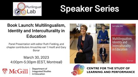 Multilingualism, Identity and Interculturality in Education - YouTube