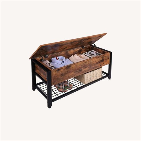 Industrial Storage Bench - AptDeco