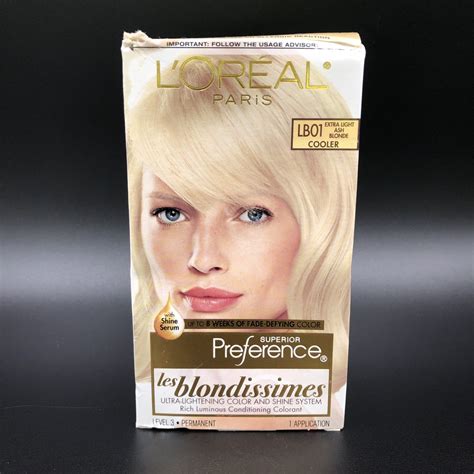 L’Oreal Paris LB01 Extra Light Ash Blonde Hair Dye