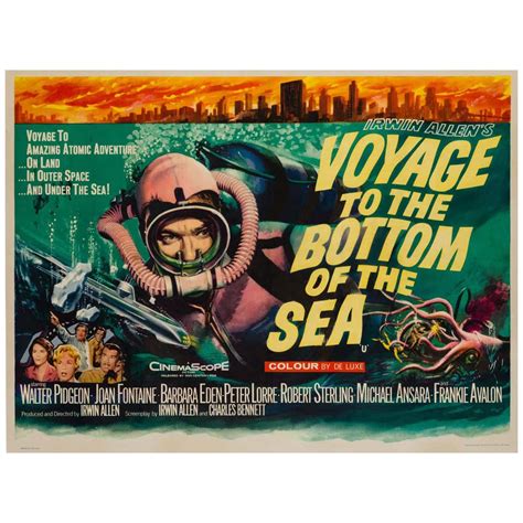 Voyage to the Bottom of the Sea Original British Film Poster, Tom ...