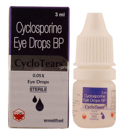 Cyclotears 0.05 % Eye Drops - Uses, Dosage, Side Effects, Price ...