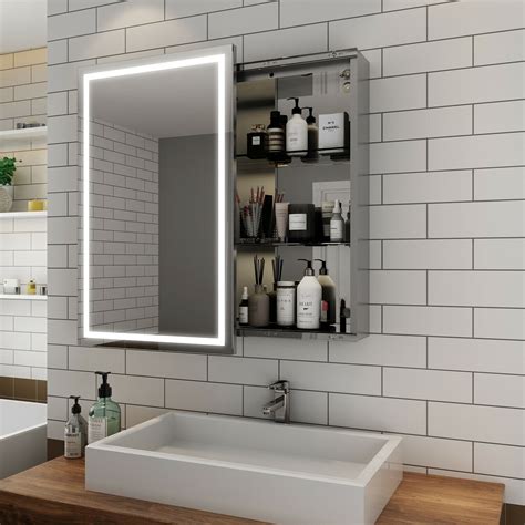 Bathroom Mirror Cabinet With Lights: A Perfect Addition To Your ...