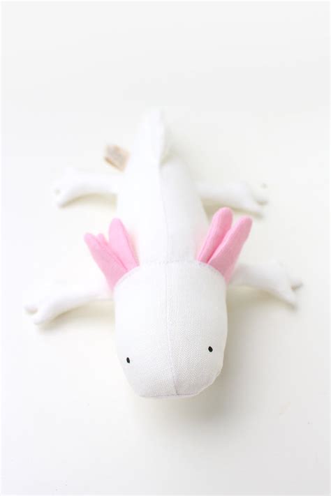 Axolotl / White Axolotl Toy / Axolotl Plush/ Stuffed Animal/ | Etsy