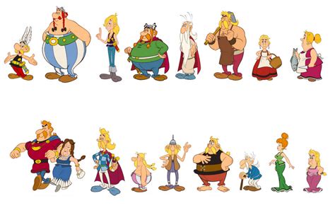 Asterix And Obelix Characters Names