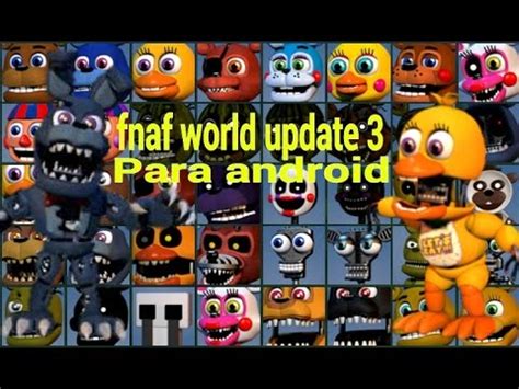 Fnaf world update 3 para android - YouTube