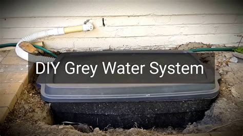 1. DIY Grey Water System with submersible pump - overview - YouTube