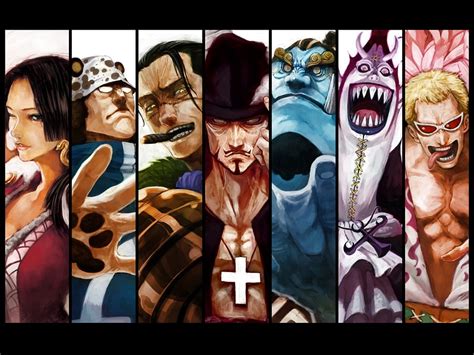 One Piece Seven Warlords collage wallpaper, One Piece, Shichibukai HD ...