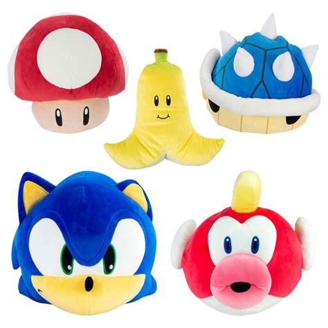 Mega Plush 15" (38cm) Sonic / Mario Plush Assortment (3+