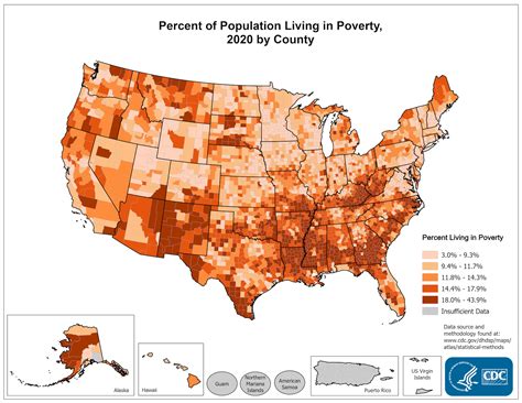 Poverty in the United States[1100x850] : r/MapPorn