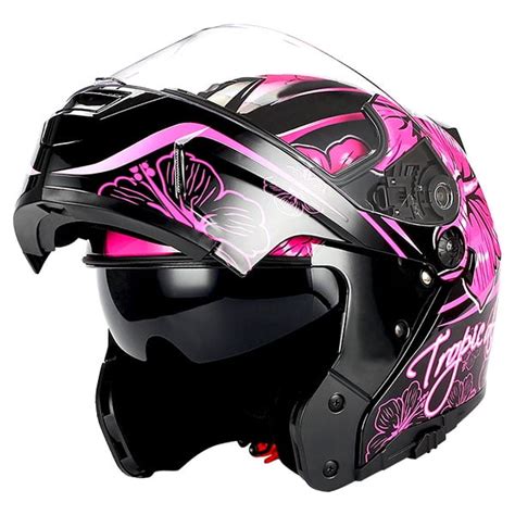 1Storm Motorcycle Modular Full Face Helmet Street Bike Flip up Dual ...