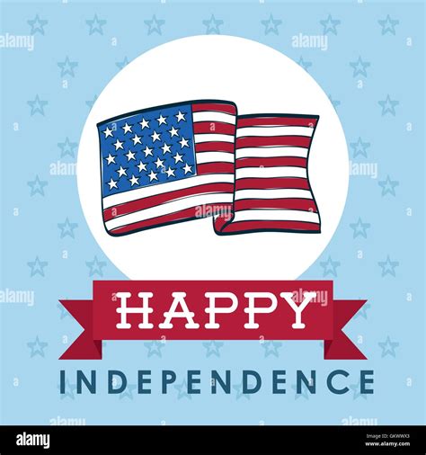 Independence day. Usa icon. Celebration concept , vector Stock Vector Image & Art - Alamy