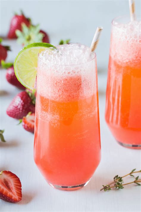 Fizzy Strawberry Mocktail - Super Safeway