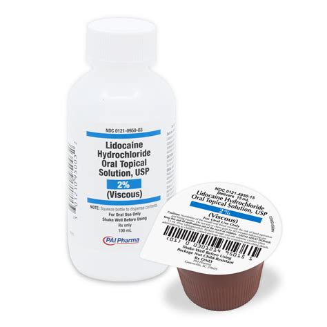 LIDOCAINE VISCOUS 2% (LIDOCAINE HYDROCHLORIDE ORAL TOPICAL SOLUTION USP ...