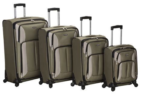 Rockland 4 pc. Impact Spinner Luggage Set