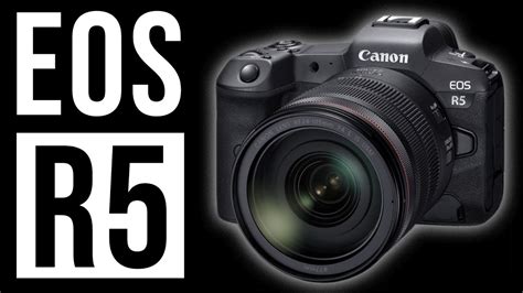 Introducing the CANON EOS R5! New cameras, RF lenses and more. - YouTube