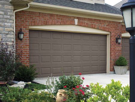 Clopay colour: bronze | Garage door colors, Brick house exterior colors ...