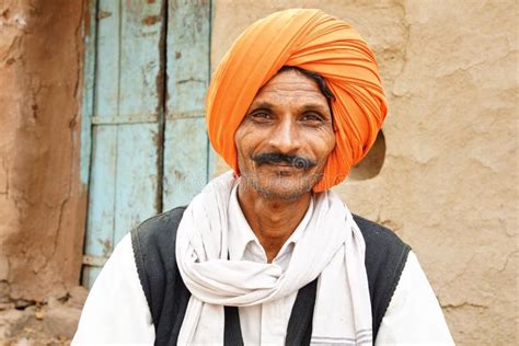 Portrait of a Indian Man with Turban. Editorial Photography - Image of ...