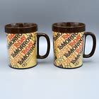 AG Products Insulated Coffee Cups Mugs Set of 4 Vintage 1980 Thermo Serv | eBay