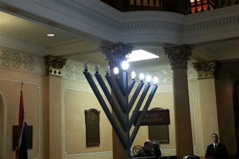 Sixth Annual Menorah Lighting Ceremony at Wyoming Capitol Monday