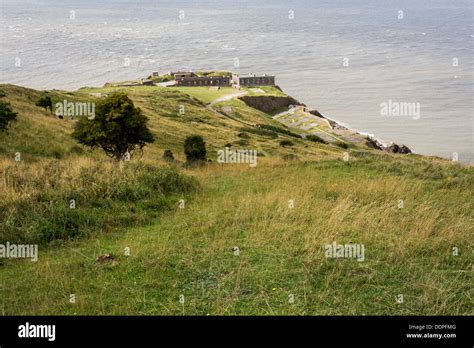 Brean Down Fort Stock Photo - Alamy