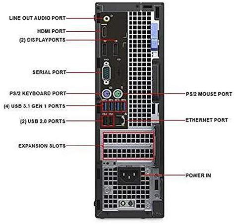 Máy tính Dell Optiplex 5050 SFF core i5 7400, ram 8GB SSD 256GB / HDD 500GB - Hoàng Nam Computer