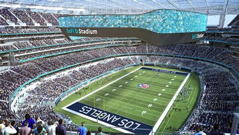 Exclusive, behind-the-scenes tour of SoFi Stadium, new home of LA Rams ...