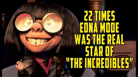 22 Times Edna Mode Was The Real Star Of "The Incredibles" - YouTube