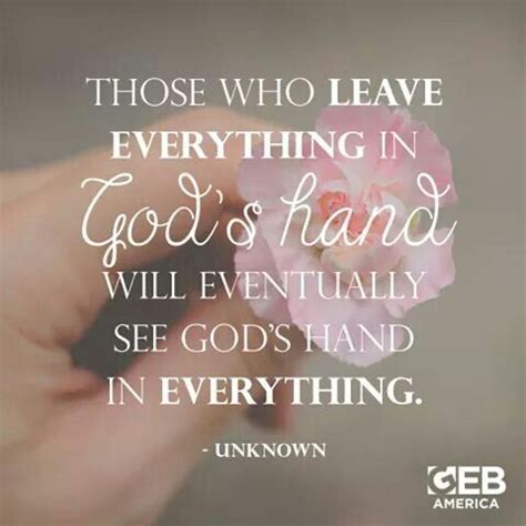 Everything Is In God S Hands Quotes - ShortQuotes.cc