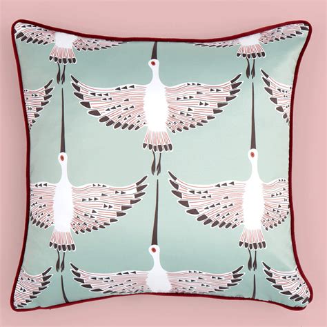 Ogata Kuren Cushion in Mint Green – Lust Home