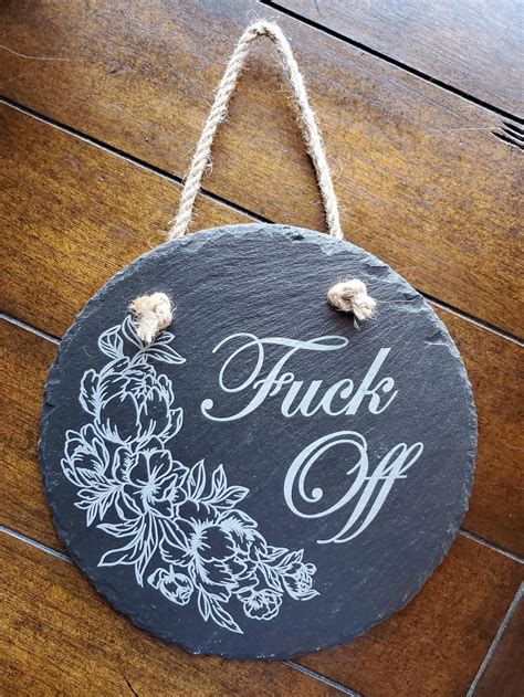 Classy Slate Signs Unwelcome Signs Funny Welcome Signs | Etsy