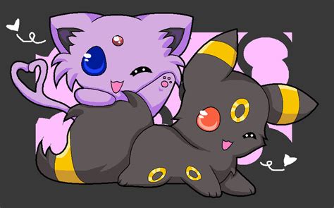 Umbreon and Espeon Wallpaper - WallpaperSafari