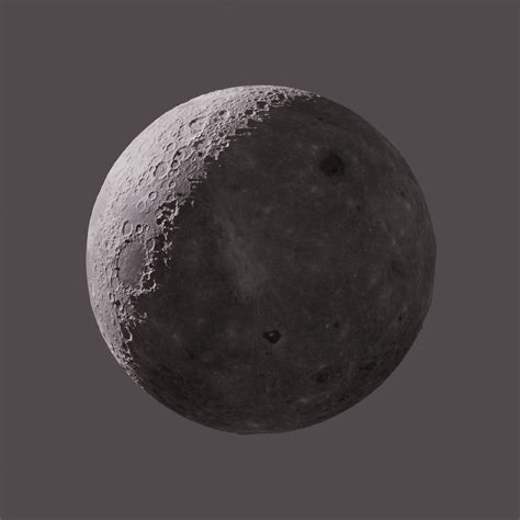 3D model MOON WITH NASA TEXTURES VR / AR / low-poly | CGTrader