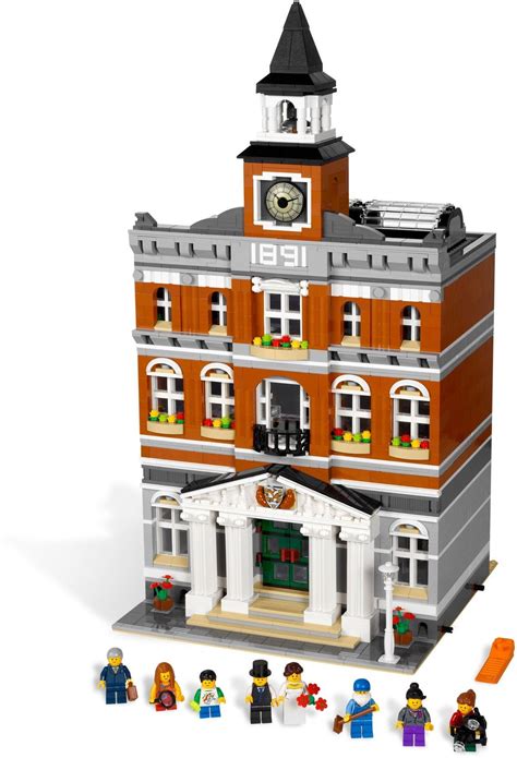 10224: Town Hall | Modular building, Town hall, Lego sets