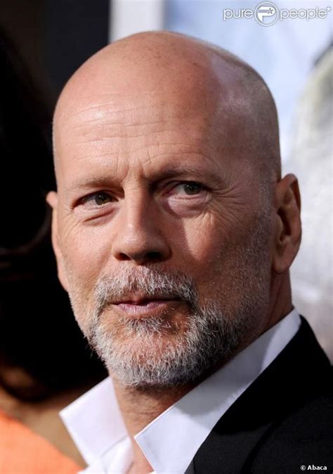 Bruce Willis | Bald men, Bruce willis, Bald with beard