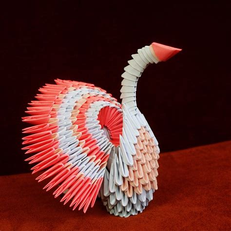 origami swan | Origami paper art, Paper folding art, Paper art craft