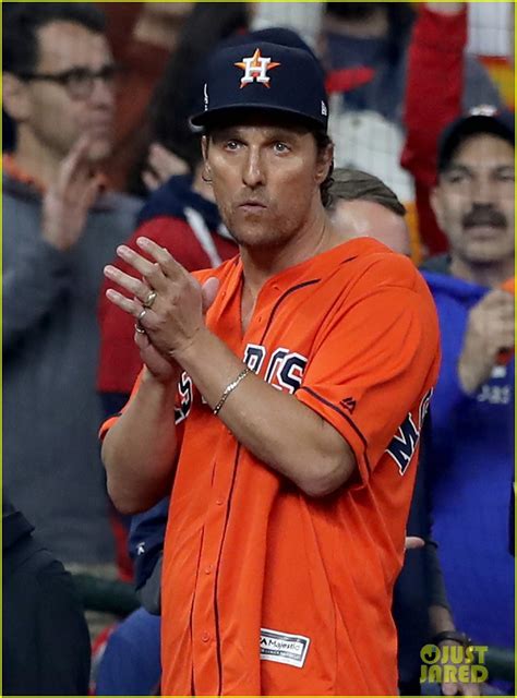 Photo: matthew mcconaughey cheers on houston astros world series 09 ...