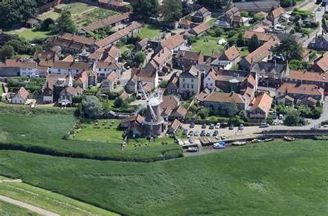 Cley next the Sea in north Norfolk - UK aerial image | by John D F Aerial Images, Norfolk, Next ...