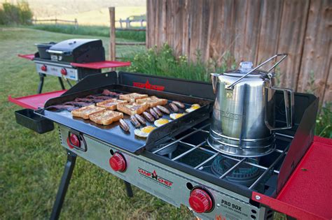 Camp Chef Pro Griddle -Covers Left 2 Burners on a 3 Burner Stove,Steel/Silver: Amazon.ca: Home ...