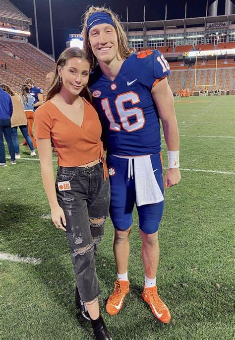 Who is Trevor Lawrence's wife, Marissa Mowry?