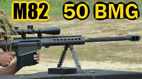 Barrett M82 Shooting (.50 Cal) w/Slow Motion - YouTube