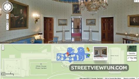 Visit the White House on Google Maps Street View - StreetViewFun