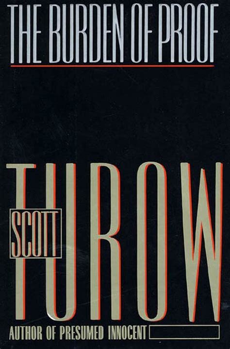 The Burden of Proof | Scott Turow | Macmillan