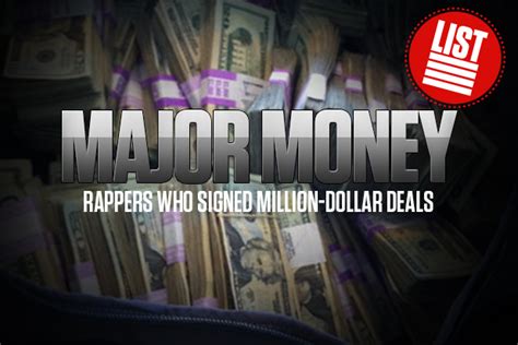 Major Money: Rappers Who Signed Million-Dollar Deals