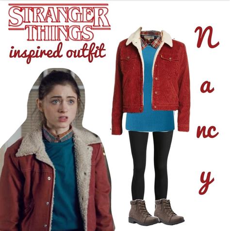Nancy's outfit from Stranger Things | Stranger things, Outfits, Stranger