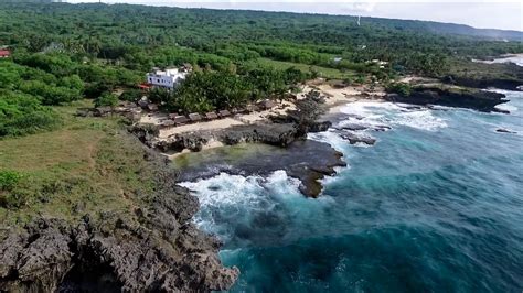 A nice drone view of the Patar Rock Formation in Bolinao, Pangasinan ...