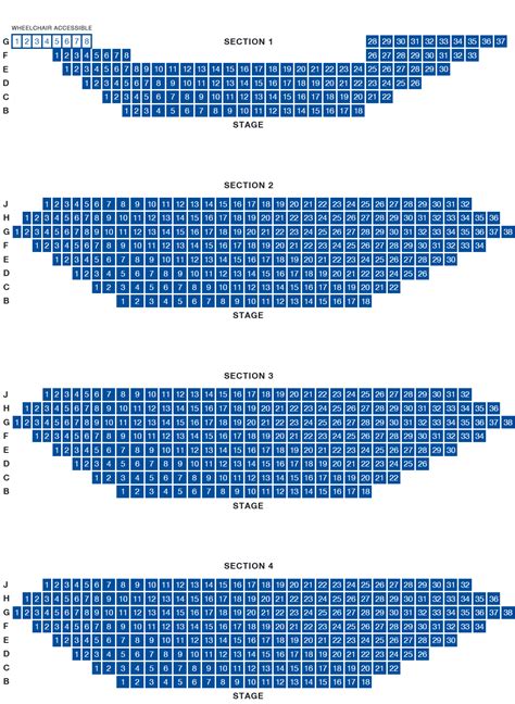 The Marriott Theatre in Lincolnshire Seating Chart