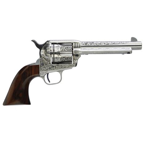 Taylor's & Co. Uberti 1873 Cattleman Photo Engraved, Revolver, .45 Colt, 4.75" Barrel, 6 Rounds ...