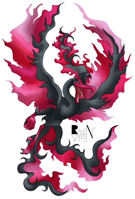 Galarian Moltres by allocen on DeviantArt | Moltres pokemon, Pokemon, Dark type pokemon